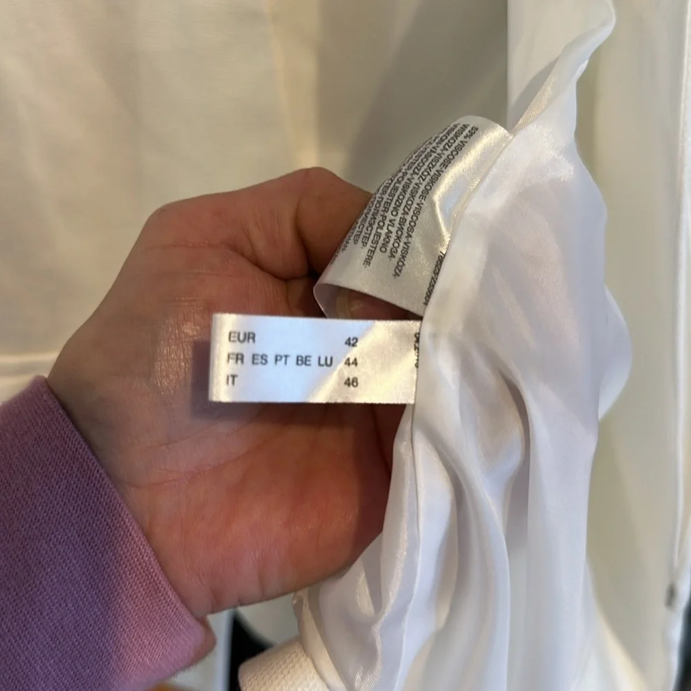 Your Sixth Sense ivory open from blazer size 10